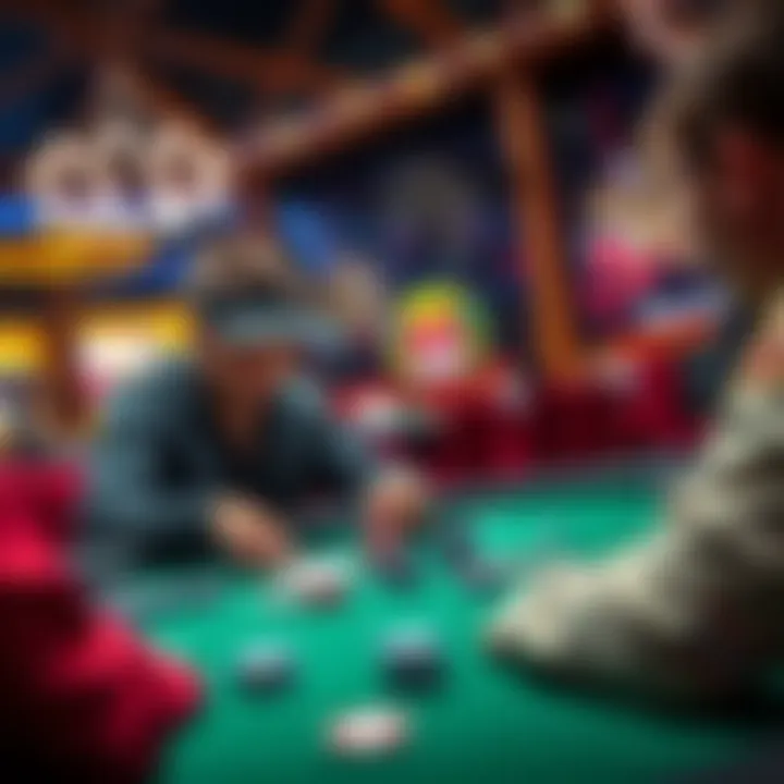 A poker player reviewing strategy while playing GG Poker Rush & Cash, considering break-even tactics for maximizing rakeback rewards