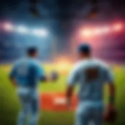 Rays vs Brewers World Series Matchup Tampa Bay Rays and Milwaukee Brewers players on the field during the World Series game