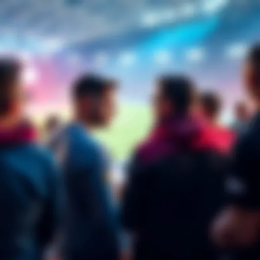 Fans discussing Real Madrid and Getafe's upcoming match, weighing betting options and team chances