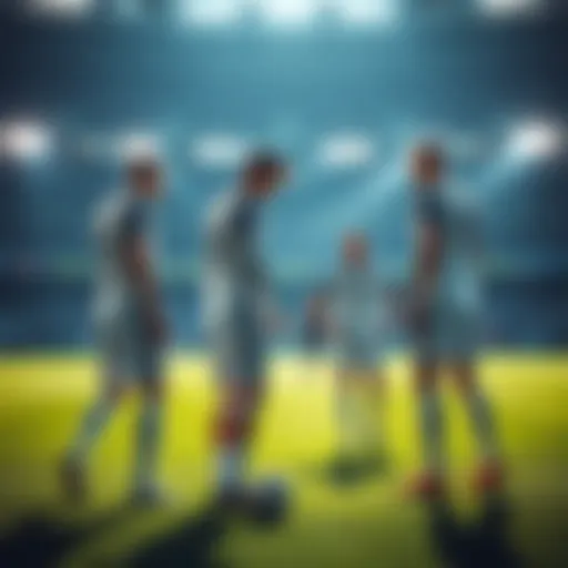 Real Madrid players on the field facing injuries before a game against Celta Vigo