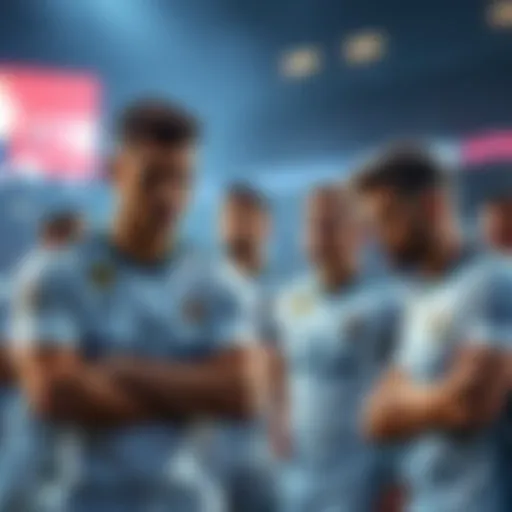 Real Madrid players looking disappointed during a match, showing frustration after a loss