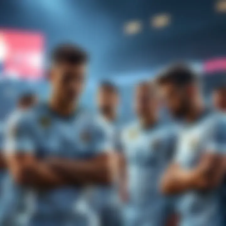 Real Madrid players looking disappointed during a match, showing frustration after a loss