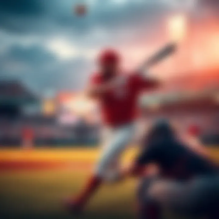 Players from the Reds team in action during a baseball game, showcasing their strategy and aggression on the field.