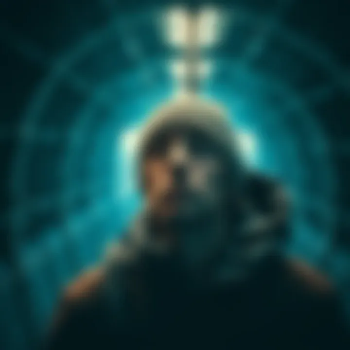 A person caught in a cycle of habits, looking frustrated as they attempt to break free.