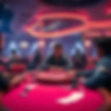 A person politely asking for a seat at a cash game table with a friendly demeanor