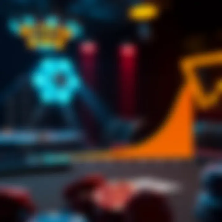 A graph illustrating the increase of risk premium during the bubble phase and final table in tournaments