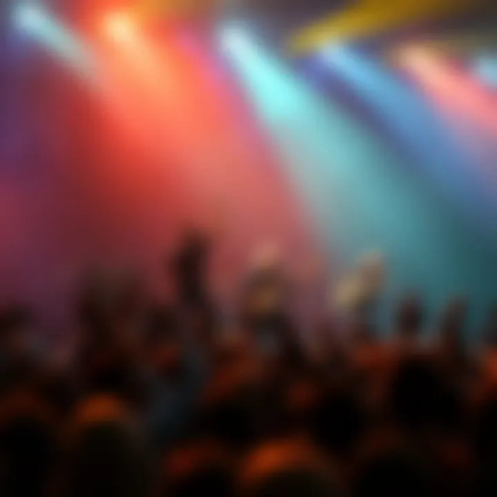 Musicians performing a new song A band playing 'Rotten Banger' live, engaging the crowd with energetic music