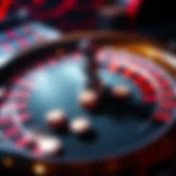 A roulette table showing 35 chips placed on various numbers, leaving two spaces empty, symbolizing a strategic betting method.