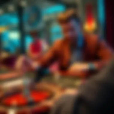A person in Toronto demonstrating a high-stakes roulette strategy with chips on a table