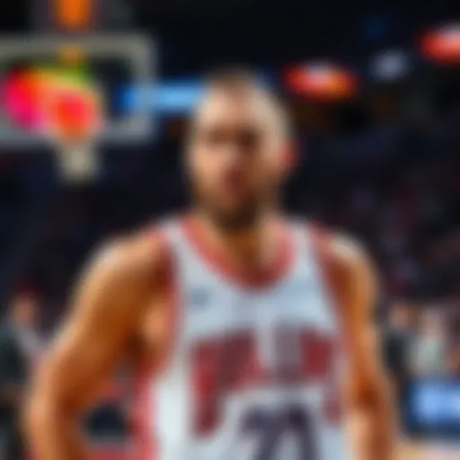 Rudy Gobert, a basketball player, looks frustrated on the court with teammates in the background during a game, showing his struggle to get rebounds.