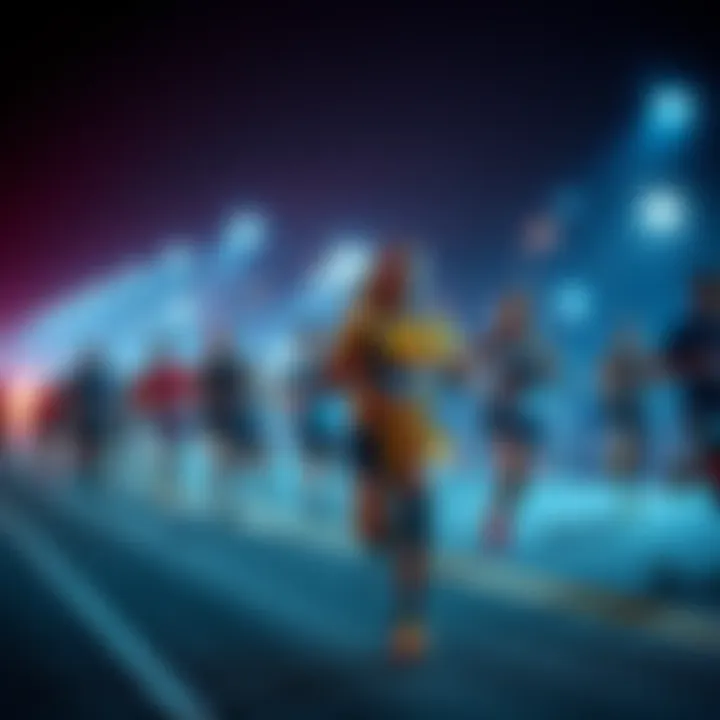Running challenge alternatives Runners participating in various challenges beyond 5K, such as obstacle races and marathons.