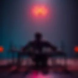 Sad farewell A person sitting alone at a table with empty bottles, symbolizing loss and struggle with gambling addiction.