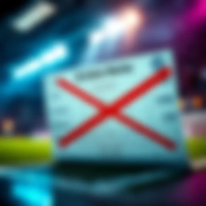 A graphic showing a sports betting slip with the Kings Moneyline crossed out, symbolizing a safer betting approach.