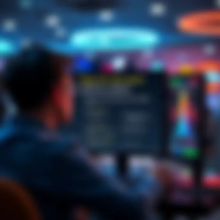 A person looking at a computer screen with a checklist for safely withdrawing casino winnings