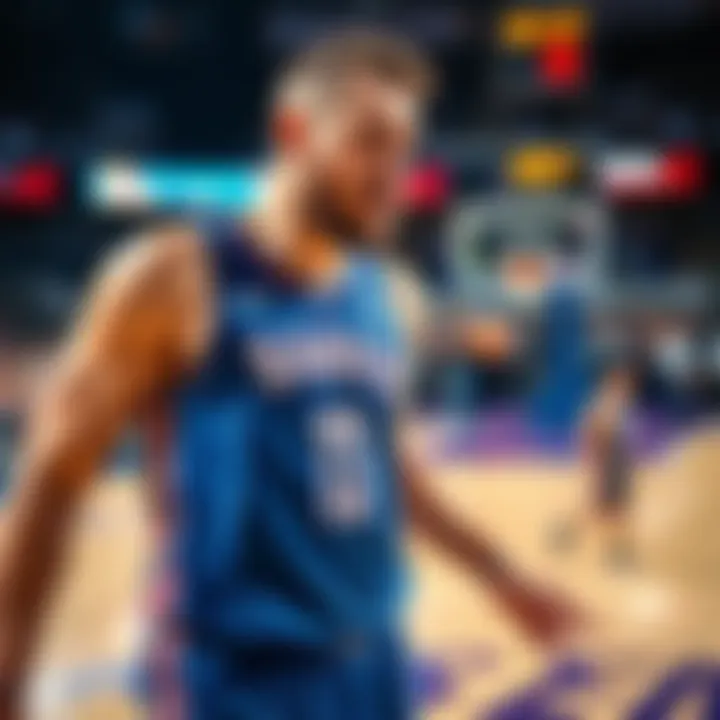 Scottie Barnes on the court looking frustrated after missing rebounds