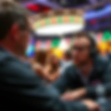 Sean Perry discusses Daniel Negreanu during the WSOP $50K High Roller event