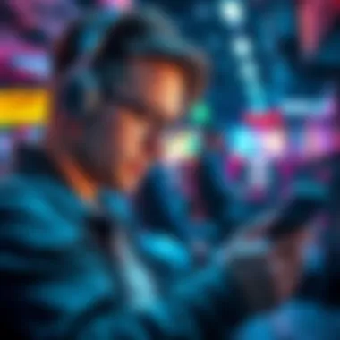 Person looking at a phone while checking online gaming options and cash app payouts