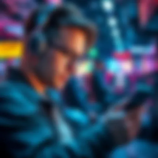 Person looking at a phone while checking online gaming options and cash app payouts