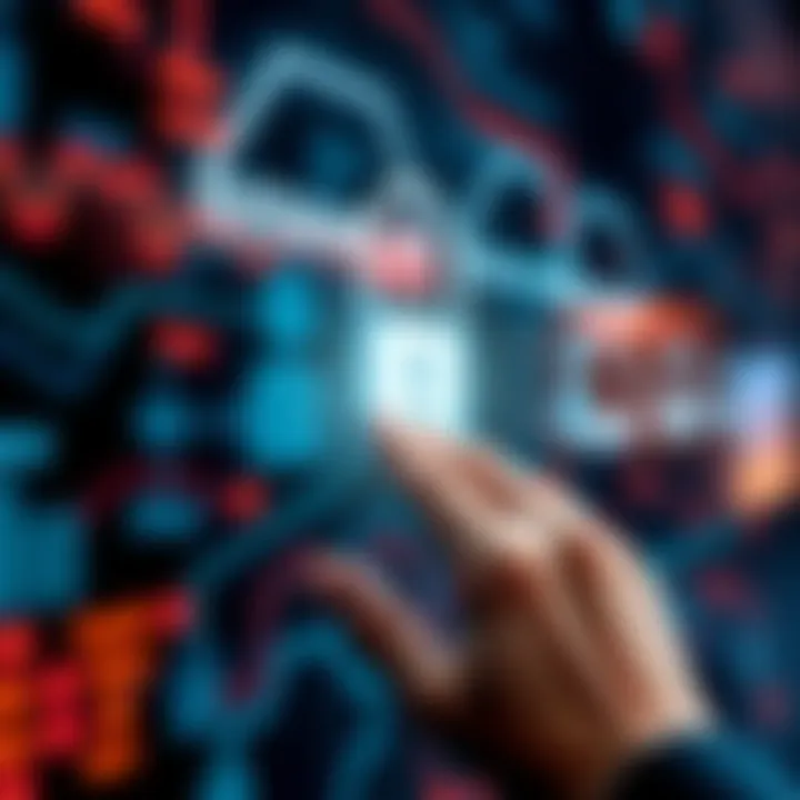 A person entering their Social Security number on a secure digital platform, with a focus on privacy and data protection.