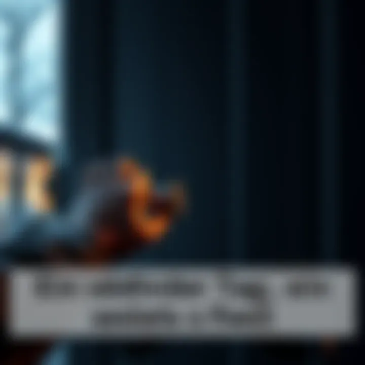 A person locking their front door, ensuring safety at home