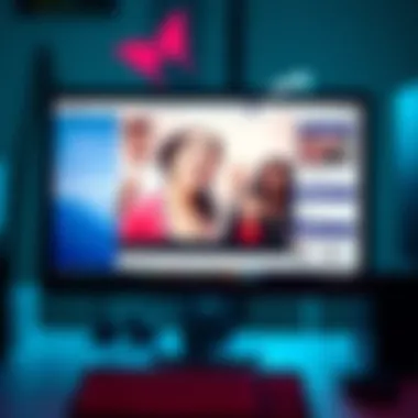A computer screen displaying a popular social media post that has gone viral again, showcasing user comments and reactions.