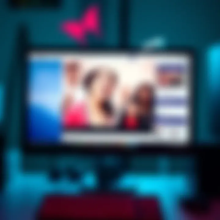 A computer screen displaying a popular social media post that has gone viral again, showcasing user comments and reactions.