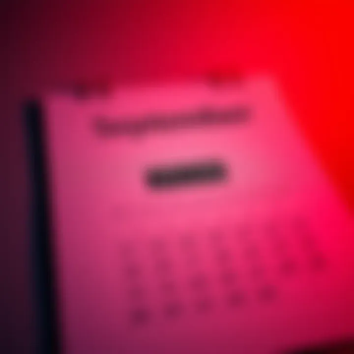 A calendar page showing the month of September with a highlighted date, symbolizing upcoming news release for September 2026