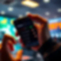 A person adjusting game settings on an iPhone to increase the multiplier above 98%