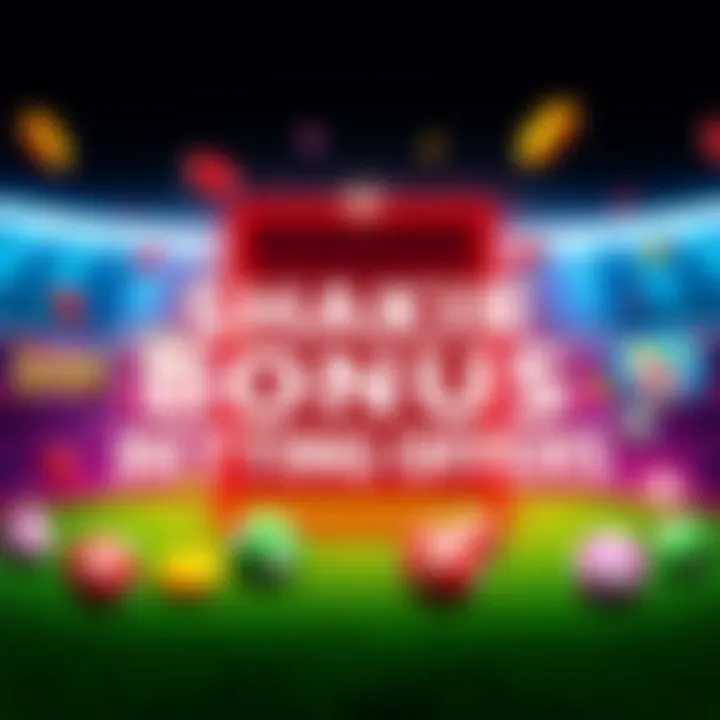 A vibrant graphic showing various betting offers and bonuses related to Shakir, with icons representing games and bonuses.