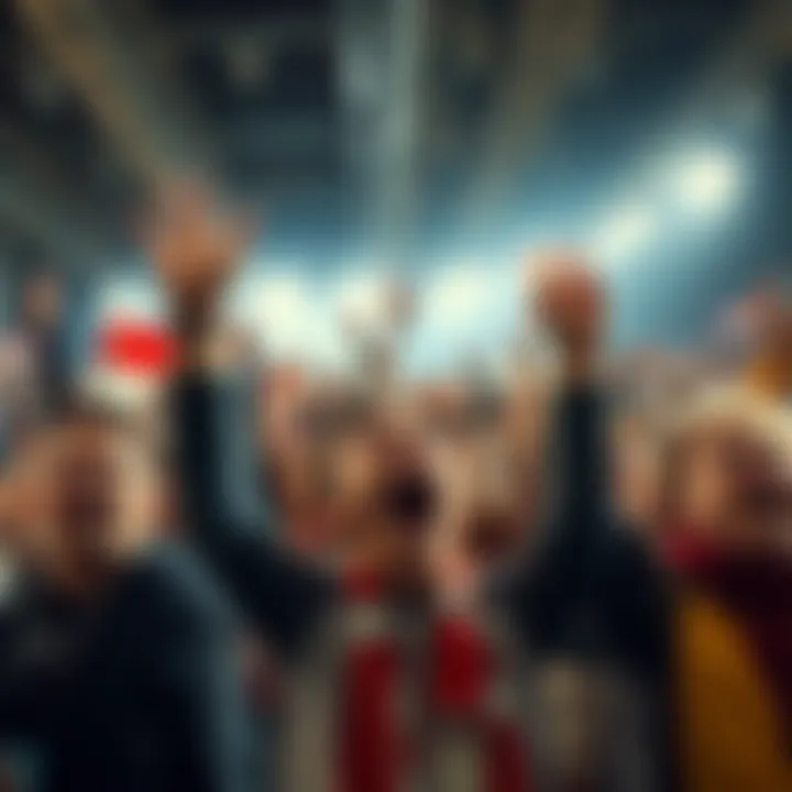 A group of people expressing surprise and disbelief over a narrow decision, highlighting the emotional impact of losing by 0.2 points.