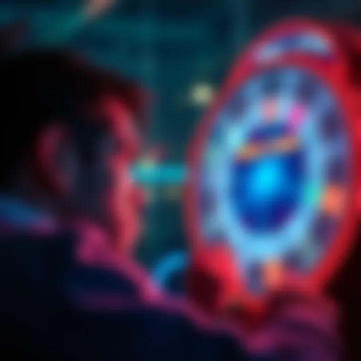 A person looking frustrated while playing the daily spin game on Sky Bet, showing a screen with losing results.