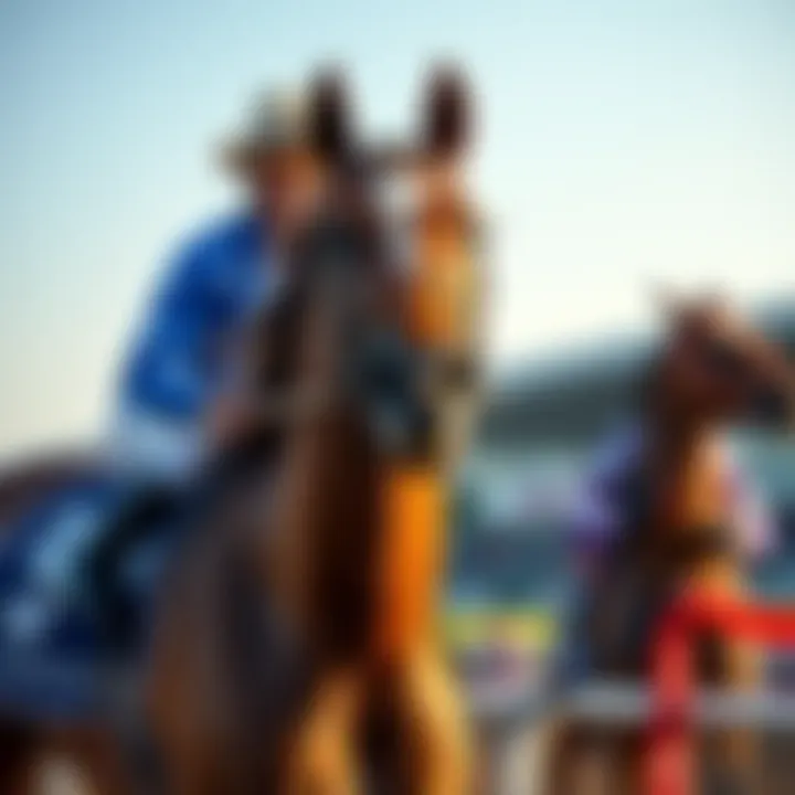 Bill Mott celebrates with Sovereignty after a race victory, showcasing Damn Baeza's impressive skills