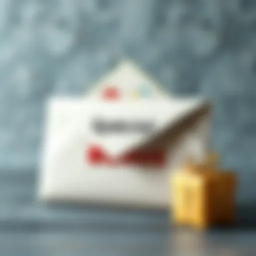 An envelope labeled as a special bonus with a small gift box next to it, symbolizing attractive offers inside.