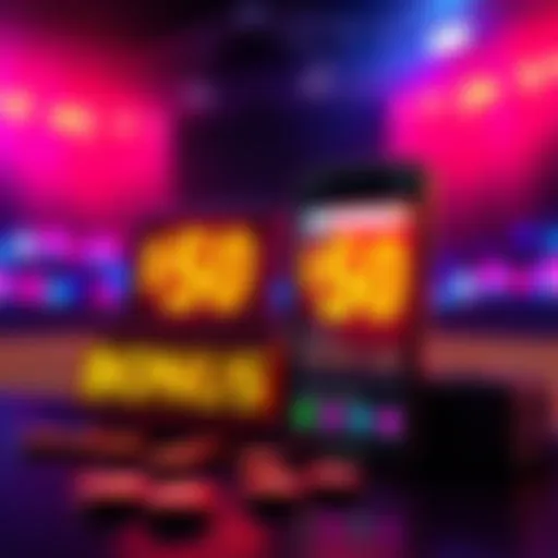 A graphic featuring a $50 bonus sign next to a smartphone displaying a sports betting app