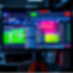 A variety of sports betting websites displayed on a screen, highlighting odds and options for betting on soccer and tennis.