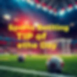 Visual representation of the best sports betting tip with odds and strategies highlighted