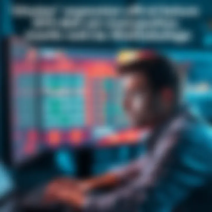 A person looking frustrated at a computer screen displaying unclear betting odds