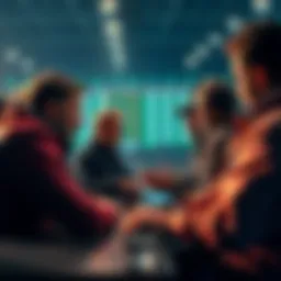 People sharing sports betting tips and strategies