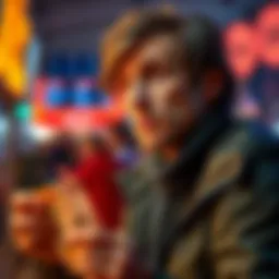 Sports betting journey A person looking thoughtful while holding cash and a betting slip, reflecting on their mixed feelings about recent gambling wins and losses.