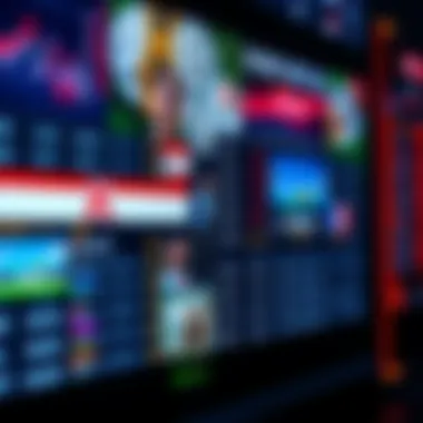 A collage of various sports betting platforms on a screen with odds displayed.