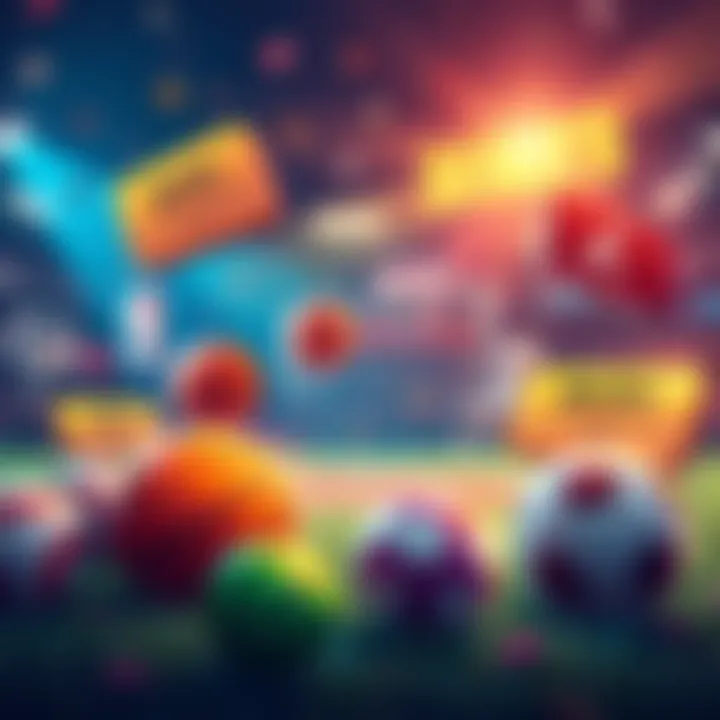 Illustration of various sports betting offers and bonuses for MLB and NBA playoffs