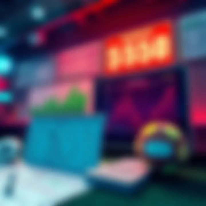 An illustration showing various sports betting strategies to double a $250 bankroll, featuring graphs and betting slips.