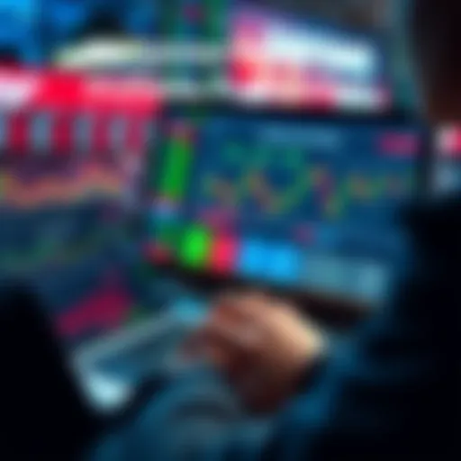 A person analyzing sports betting odds on a laptop with charts and graphs displayed, showcasing strategies for successful betting.