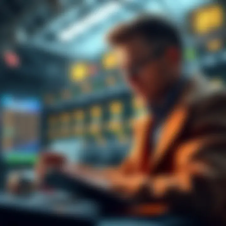 A person analyzing sports statistics and odds for betting strategies