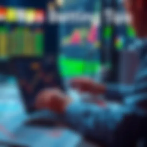 Sports Betting Tips for Saturday A person reviewing sports betting odds on a laptop with charts and notes around them.