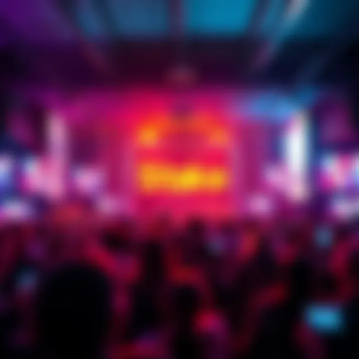 A celebration of Stake's positive experiences with people enjoying the platform in a vibrant atmosphere