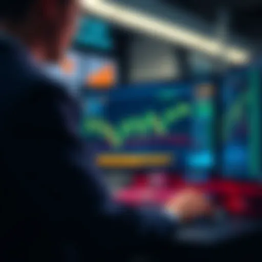 A person analyzing data on a computer screen, questioning the legitimacy of the Stake US Bot.