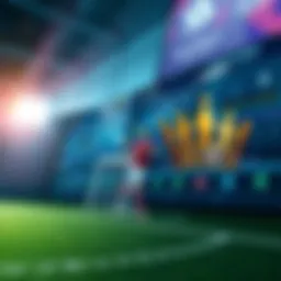 A side-by-side comparison of Stake and Crowns logos with sports betting graphics in the background