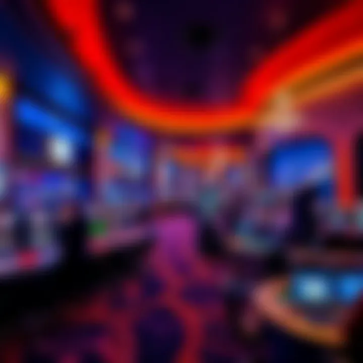 Inside the Star Casino in Sydney showing gaming tables and players