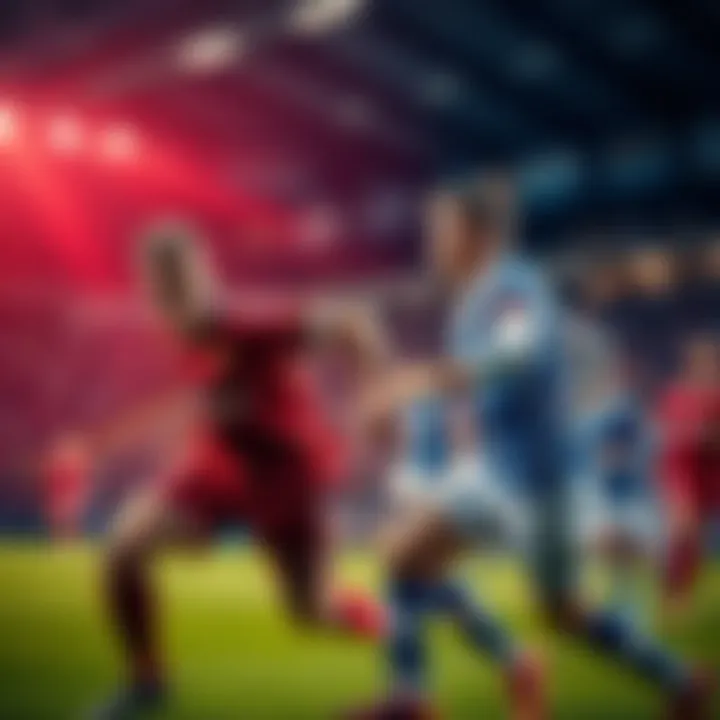 Players from STL and ANA teams in action during a game, showcasing key moments and excitement.